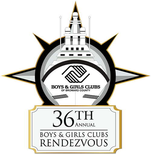 36th Boys & Girls Club Rendezvous logo for the Yacht Rendezvous event
